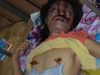 Chinese prostitute strangled to death and her nipple stabbed