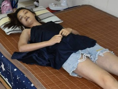 Young Chinese woman died in her bed due to gaz leaking 