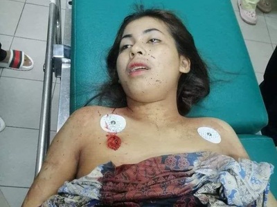 Young thai woman fatally stabbed by boyfriend 