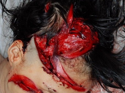 Chinese prostitute butchered by meat cleaver 