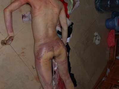 Chinese prostitute butchered by meat cleaver 