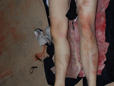 Chinese prostitute butchered by meat cleaver 