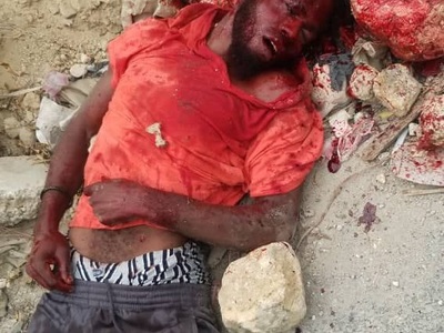 Pedo stoned to death