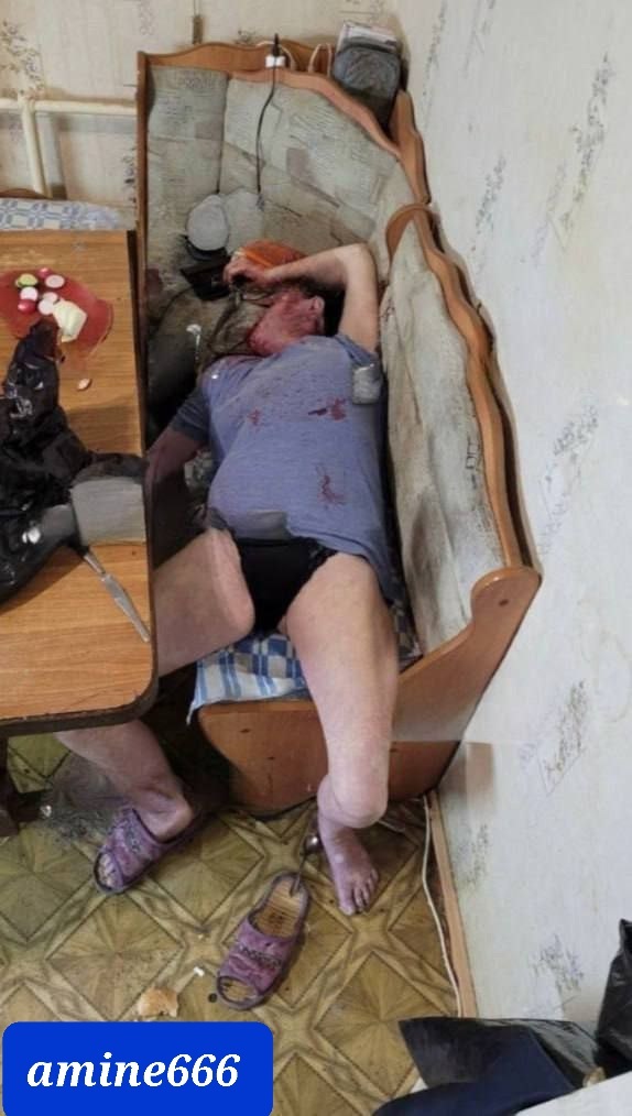 Russian old husband stabbed his wife to death