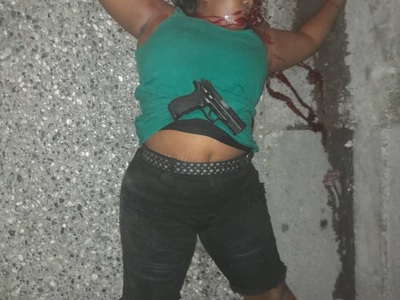 Woman killed by police after fail robbery