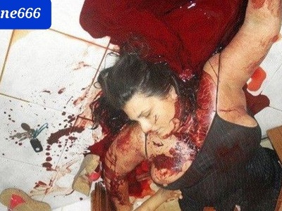 Busty woman stabbed to death by angry husband