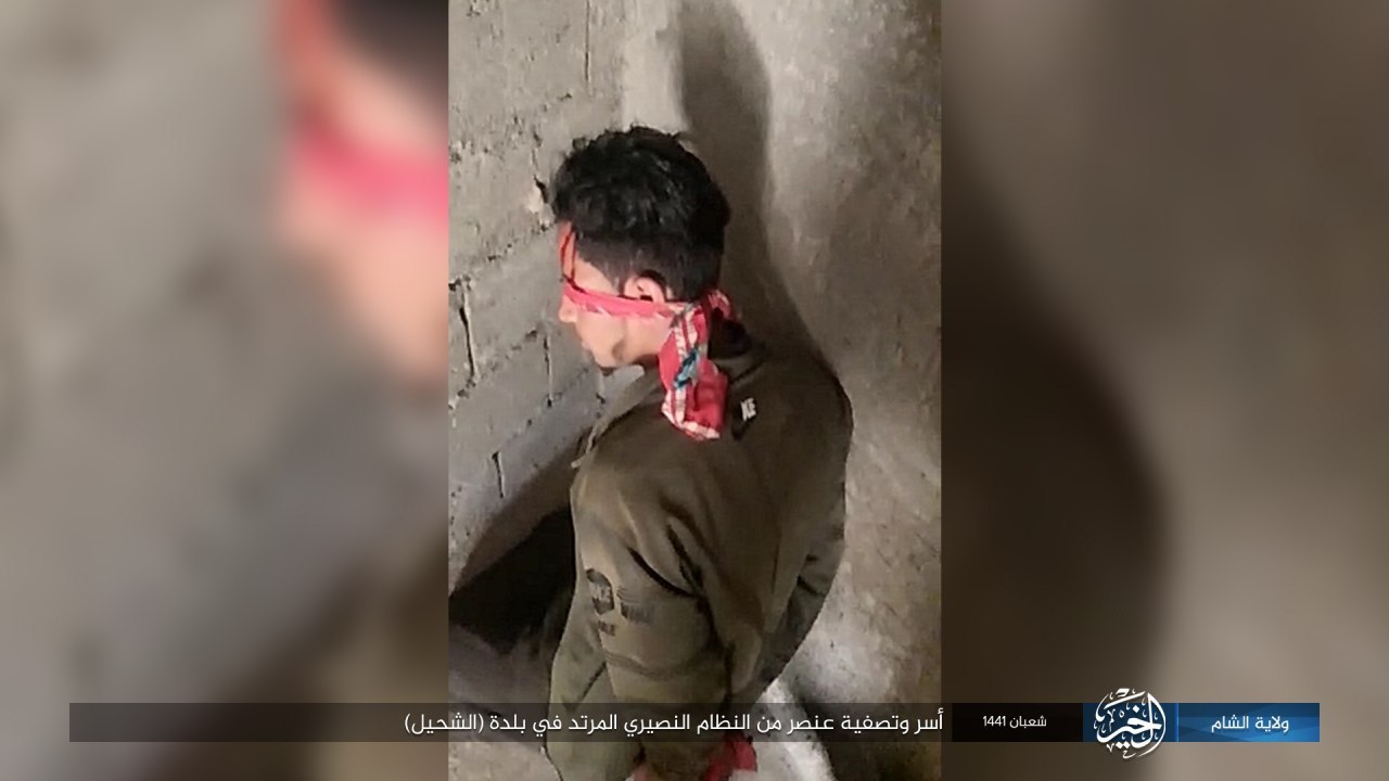 The capture and elimination of an element of the apostate regime in th