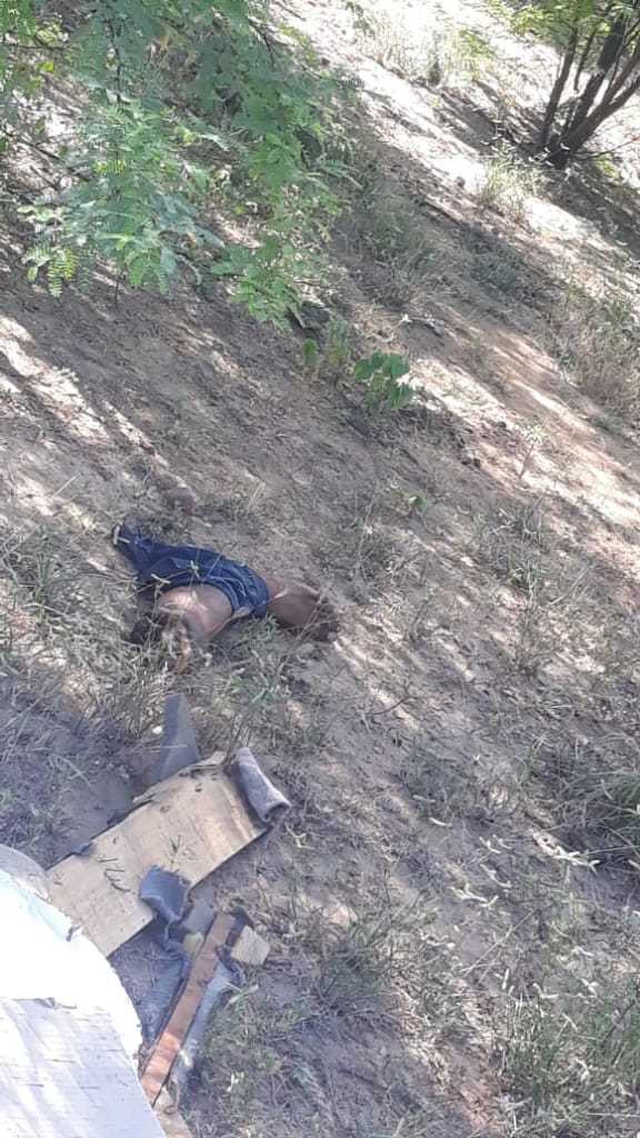 The police locate the dismembered body in Cabrobó, Brazil