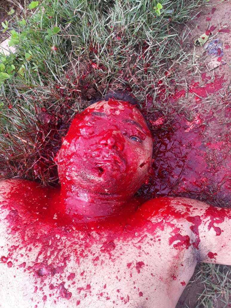 Information of a Homicide now in the father Julio MarÃa, the victim is