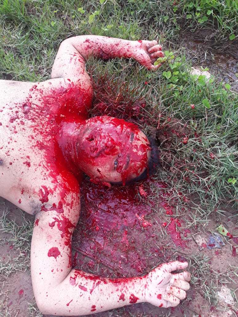 Information of a Homicide now in the father Julio MarÃa, the victim is