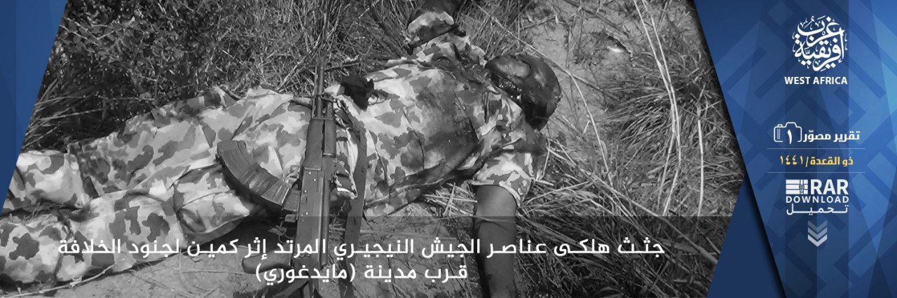 The bodies of the apostate Nigerian army died after an ambush by the s