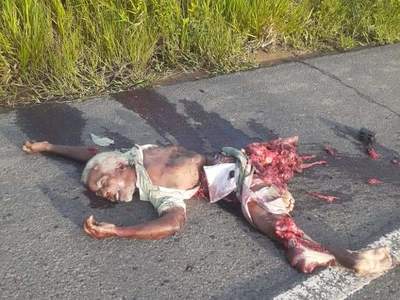 BRUTAL accident leaves a grandpa shattered.