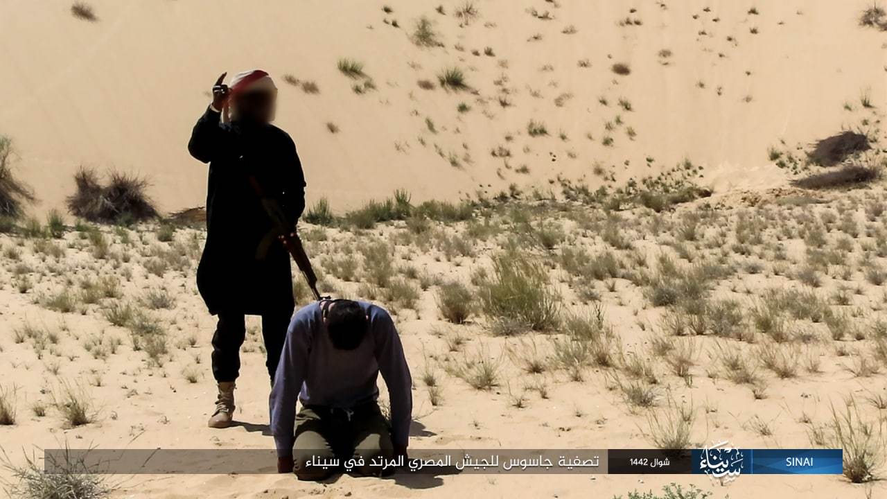 Pictures. The killing of spies for the apostate