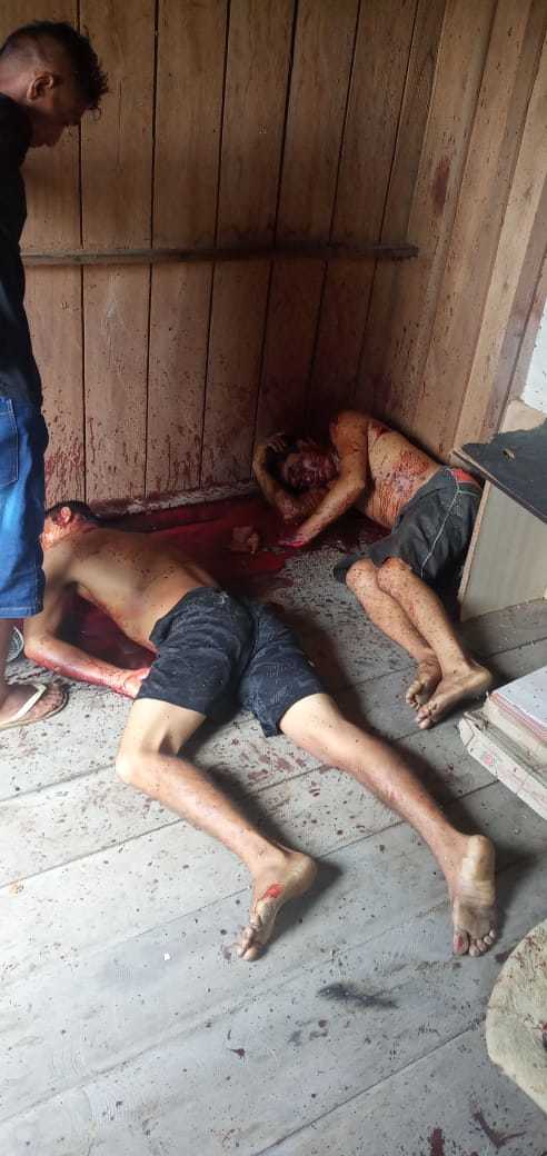 Two male victims of double homicides.