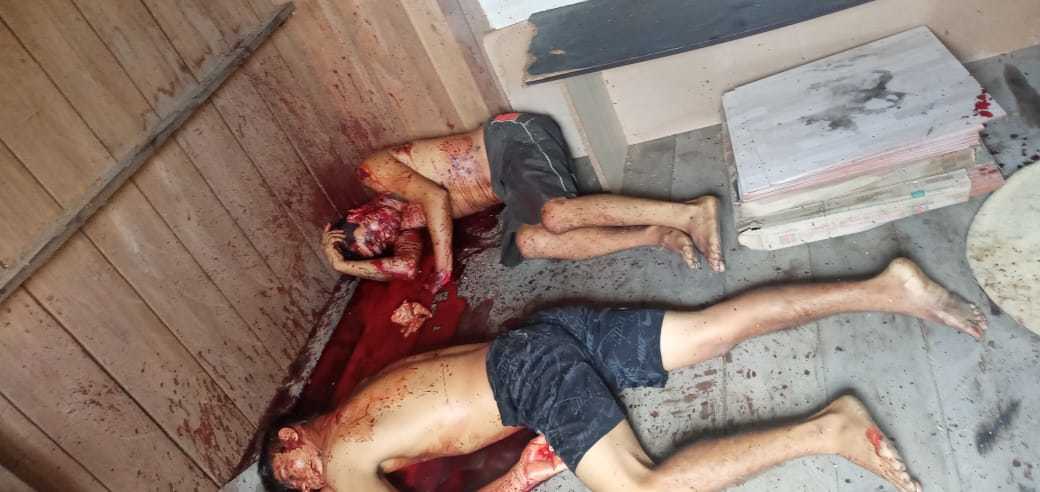 Two male victims of double homicides.