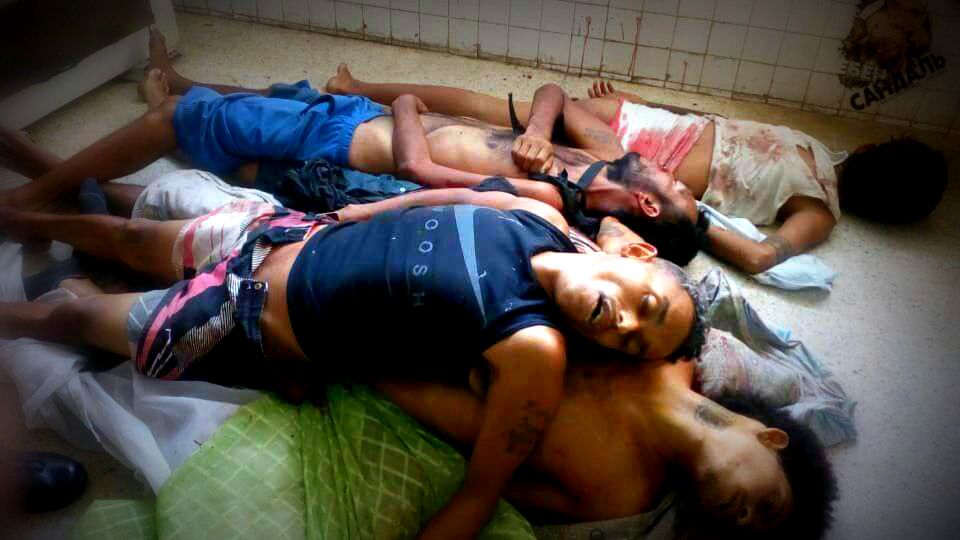 The uprising in the prison because of coronavirus