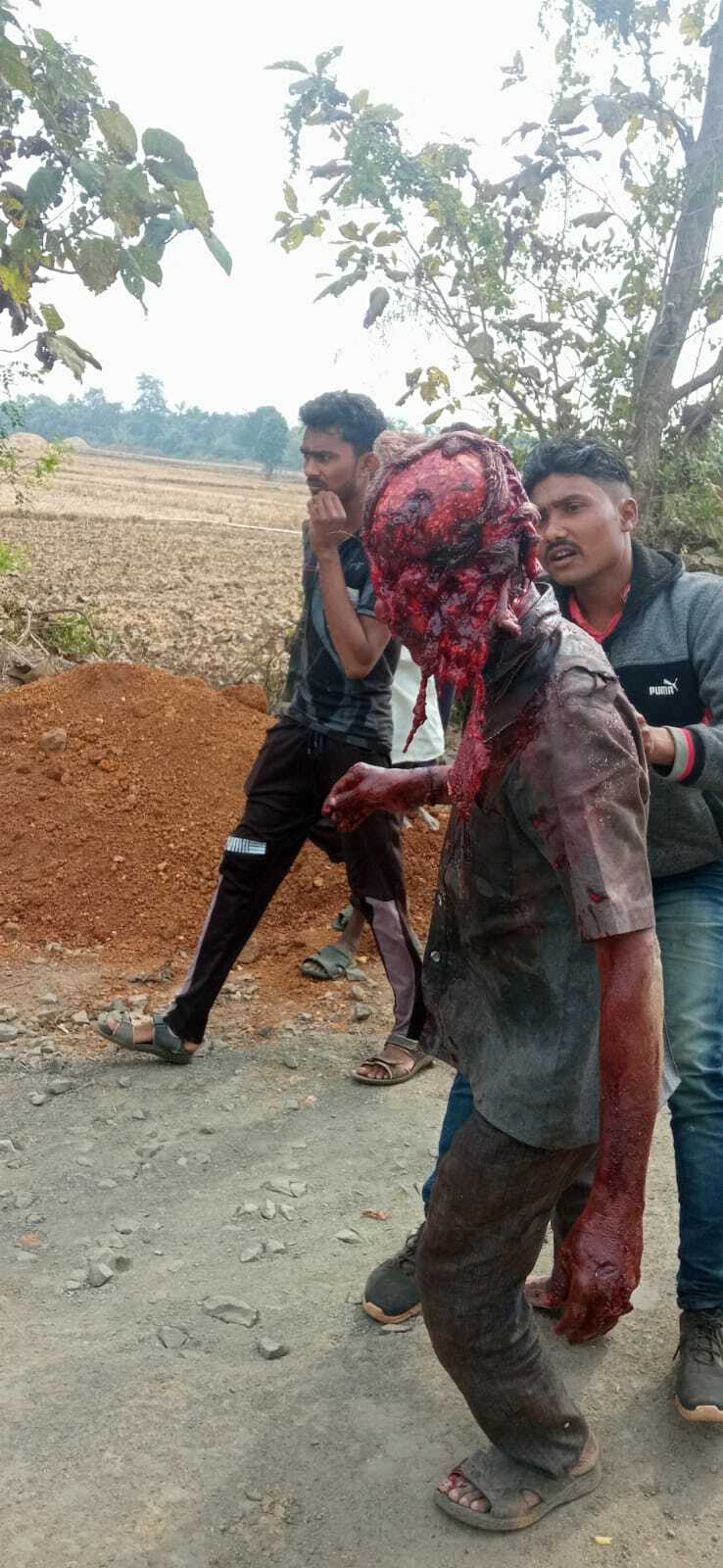 Guys Face Destroyed By Tiger (Photos)