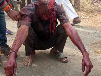 Guys Face Destroyed By Tiger (Photos)