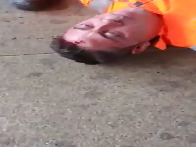 Man gets brutal punch