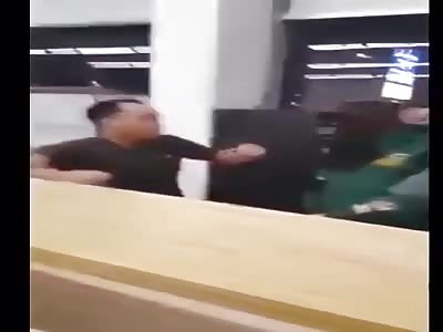 Old man gets knocout 