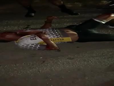 man victim of  accident in street