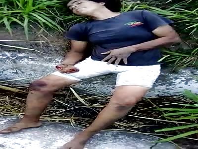 Couple victim of accident 