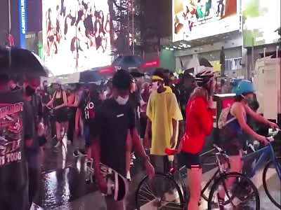 Car Ramming Protesters at BLM Protest in NYC