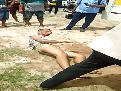 Favela Thief Meeting Lads from Another Gang