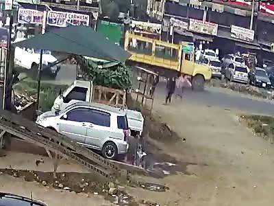 Girl Eaten by Speedy Motorist - (Retooled Vid. from 9/11 Post).