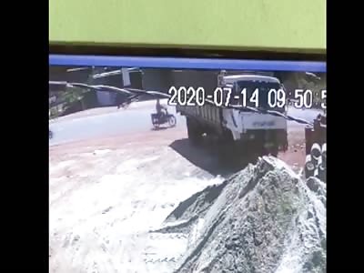 Crashing into the tail of a dead truck