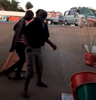 Guy Gay-Dancing on Street Accidentally Films Biker Crashing Into Van