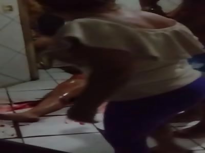 Woman blooding after gets shots