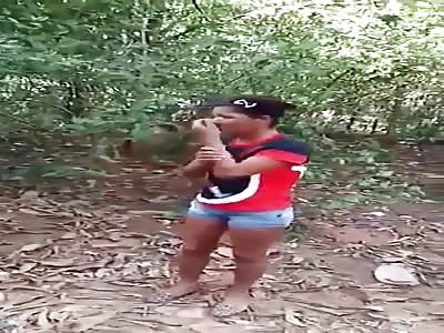 Monday Brutal Punishment in Slum