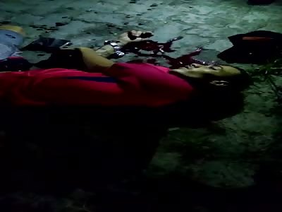 Man in terrible agony 