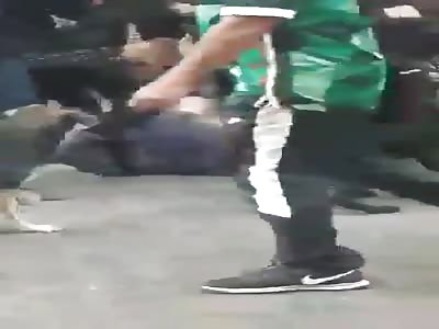 Mob justice, rapist is beaten in the streets of Chile