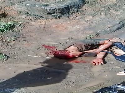 man victim of accident in own motocicle