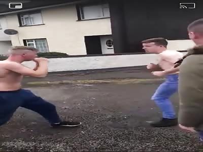 Fight between young people