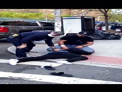 **SHOCKING** AMERICAN POLICE DESTROYS GUY OVER COVID19