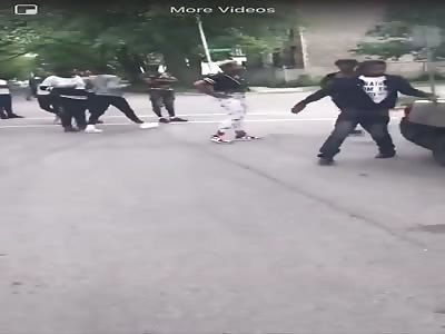 Wild fight in Chicago involving transgenders.