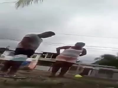 Dude Stabs Ex-Girlfriend Multiples Times