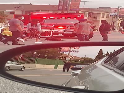 Guy Gets Killed in an Electric Scooter Accident (Aftermath)