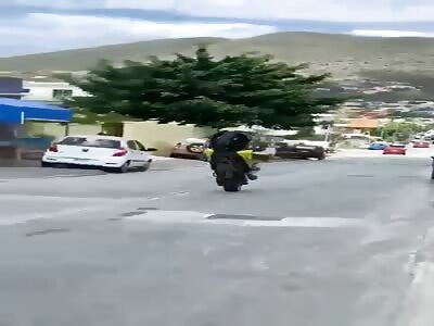 They deserved it for driving a shitty Toyota Yaris