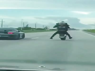 How is he even able to walk after that ?