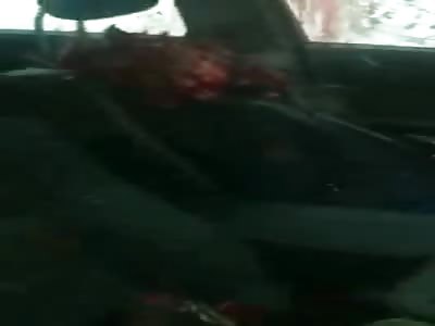 Man commits suicide inside his car on a cemetery