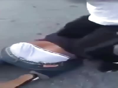 Black on black quick knockout face smashing