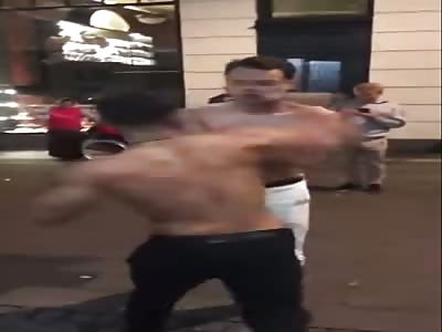 One punch knockout in Sweden 