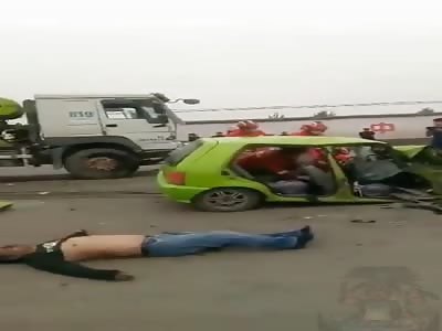 1 dead after road accident