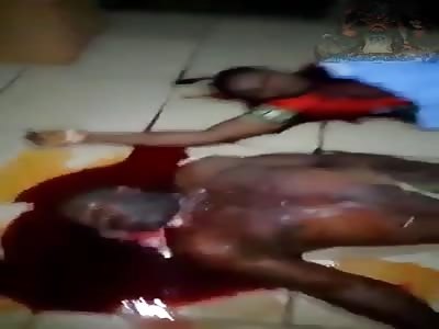 Murdered couple in their home (aftermath)