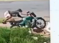  Speeding Biker Collides With Wall