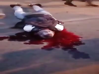 Protester killed by police